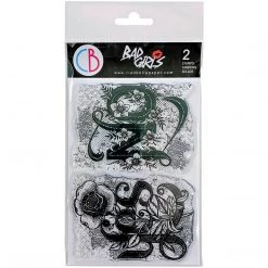 Yes No Bad Girls Clear Stamp 4x6 By Ciao Bella Stamping Art