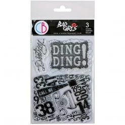 Call Me! Bad Girls Clear Stamp 4x6 By Ciao Bella Stamping Art