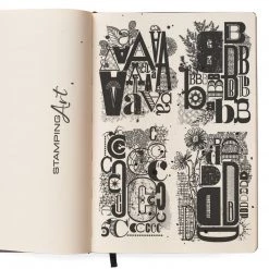 Newly Added Products! Design Letters ABCD - Clear Stamp 6x8 By Ciao Bella Stamping Art