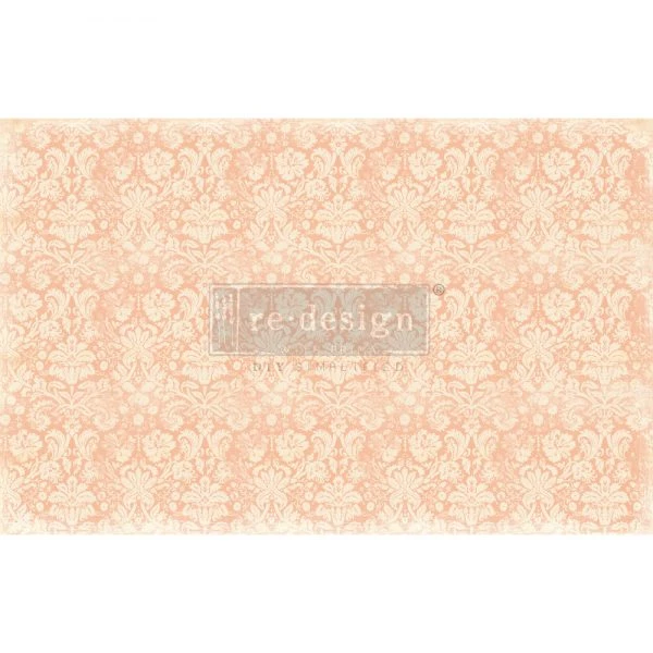 Prima Re-Design Wholesale Peach Damask Decoupage Decor Tissue Paper Redesign With Prima 3 Prima Re-Design Wholesale Peach Damask Decoupage Decor Tissue Paper Redesign With Prima