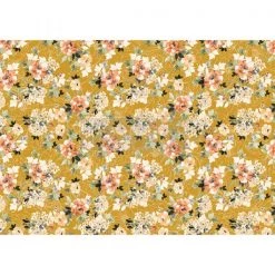 Prima Re-Design Fleurette Dress Decor Rice Paper 11.5" X 16.25"