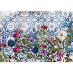 Prima Re-Design Moonlight Garden Decor Rice Paper 11.5" X 16.25"