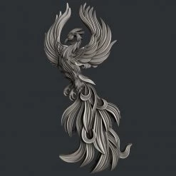 All Paint Products Rising Phoenix Silicone Mold By Zuri