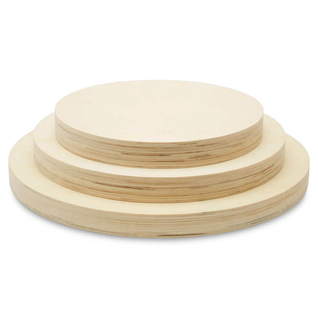 All Paint Products Wood Circle Set - 3 Piece Collection 5 All Paint Products Wood Circle Set - 3 Piece Collection