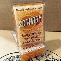 All Paint Products Orange Scrubby Soap
