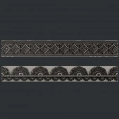 All Paint Products Seamless Borders 2 Silicone Mold By Zuri