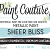 Sheer Bliss Paint Couture Glass Metallic Paint 1 Sheer Bliss Paint Couture Glass Metallic Paint