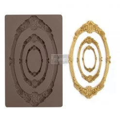 Prima Re-Design Decor Moulds Sicily Frame Silicone Mold Redesign With Prima Decor Mould