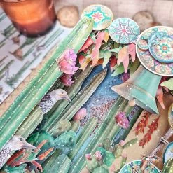 Papercraft & Scrapbooking Sonora Fussy Cut Pad 6x6 24/Pkg By Ciao Bella