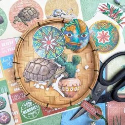 Papercraft & Scrapbooking Sonora Fussy Cut Pad 6x6 24/Pkg By Ciao Bella