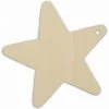 All Paint Products Wood Star - 4" DIY Wood Products