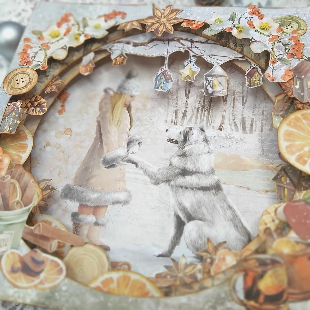 The Gift Of Love Fussy Cut Pad 6x6 24/Pkg By Ciao Bella Fall / Halloween 10 The Gift Of Love Fussy Cut Pad 6x6 24/Pkg By Ciao Bella Fall / Halloween