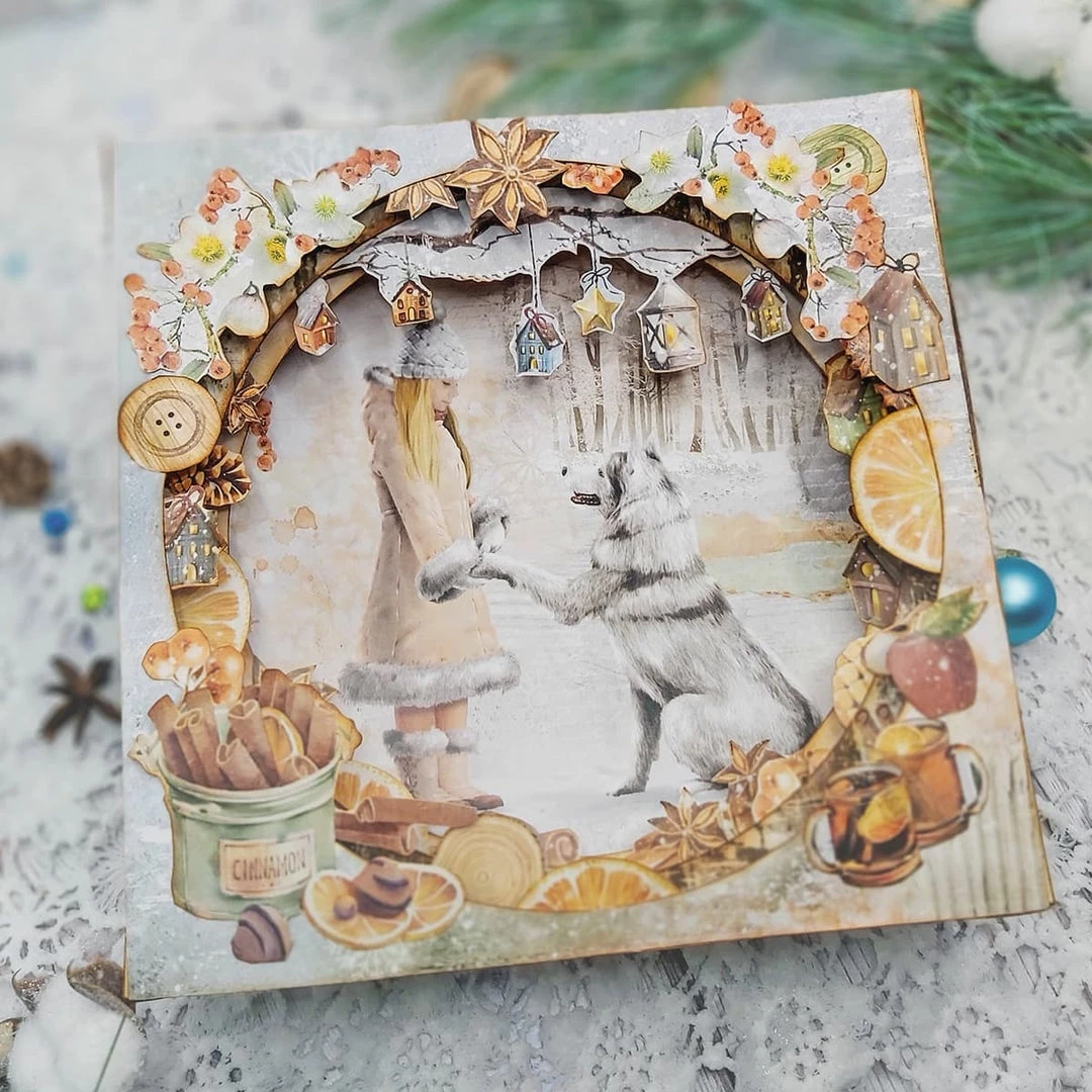 The Gift Of Love Fussy Cut Pad 6x6 24/Pkg By Ciao Bella Fall / Halloween 12 The Gift Of Love Fussy Cut Pad 6x6 24/Pkg By Ciao Bella Fall / Halloween