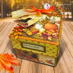 Papercraft & Scrapbooking The Sound Of Autumn Fussy Cut Pad 6x6 24/Pkg By Ciao Bella