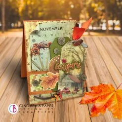 Papercraft & Scrapbooking The Sound Of Autumn Fussy Cut Pad 6x6 24/Pkg By Ciao Bella