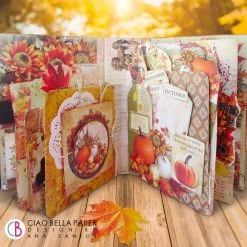 Papercraft & Scrapbooking The Sound Of Autumn Fussy Cut Pad 6x6 24/Pkg By Ciao Bella