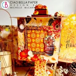 Papercraft & Scrapbooking The Sound Of Autumn Fussy Cut Pad 6x6 24/Pkg By Ciao Bella