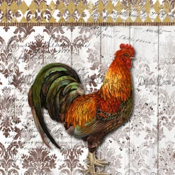 All Paint Products Tuscan Roost A3 Rooster Rice Paper Digital Deco Design Collection Decoupage Rice Paper A3 By Digital Deco Designs