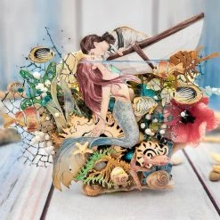 Papercraft & Scrapbooking Under Water Love Fussy Cut Pad 6x6 24/Pkg By Ciao Bella