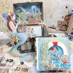 Papercraft & Scrapbooking Under Water Love Fussy Cut Pad 6x6 24/Pkg By Ciao Bella