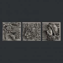 All Paint Products Vintage Florals 2 Silicone Mold By Zuri