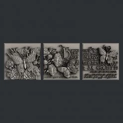 All Paint Products Vintage Florals 1 Silicone Mold By Zuri