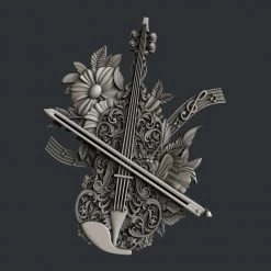 All Paint Products Violin Magic Silicone Mold By Zuri