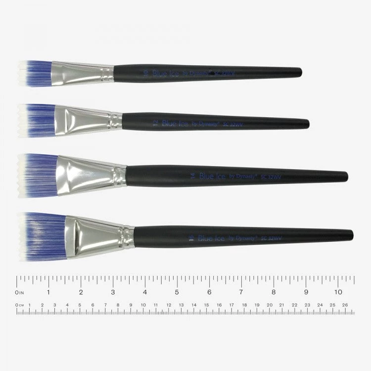 All Paint Products Blue Ice Wave Brush Size 14 4 All Paint Products Blue Ice Wave Brush Size 14