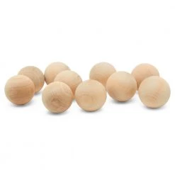 All Paint Products Wooden Round Ball - 1 1/2" DIY Wood Products