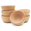All Paint Products Mini Wood Bowl - 2 1/2" Wide X 1 1/4" High
