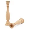 All Paint Products DIY Wood Products Wood Candlestick - 9" 1 All Paint Products DIY Wood Products Wood Candlestick - 9"