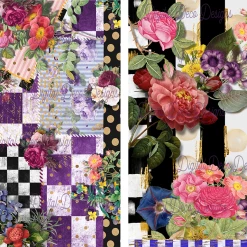 All Paint Products Spring And Summer Whimsy Combo A3 Rice Paper Digital Deco Design Collection