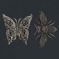 All Paint Products Wings Of Beauty Silicone Mold By Zuri