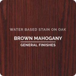 Water Based Wood Stain General Finishes Brown Mahogany Wood Stain