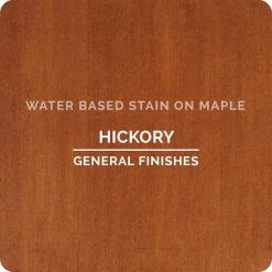 Water Based Wood Stain General Finishes Hickory Wood Stain