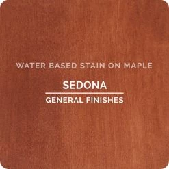 Water Based Wood Stain General Finishes Sedona Wood Stain