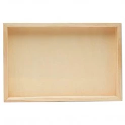 All Paint Products DIY Wood Products Wood Tray - 8" X 12"