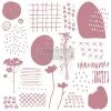 Prima Re-Design Abstract Scribbles Redesign Decor Clear-Cling Stamp
