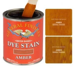 Amber Dye Stain General Finishes
