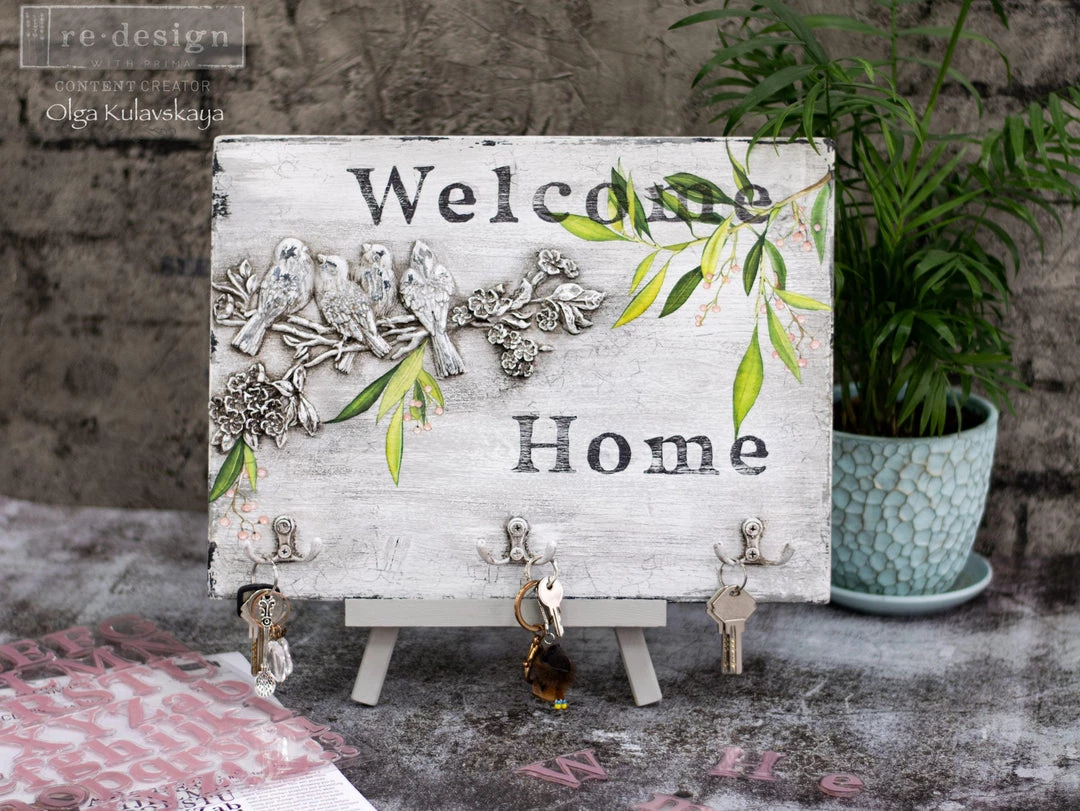 Prima Re-Design Decor Moulds Avian Love Silicone Mold Redesign With Prima Decor Mould 7 Prima Re-Design Decor Moulds Avian Love Silicone Mold Redesign With Prima Decor Mould