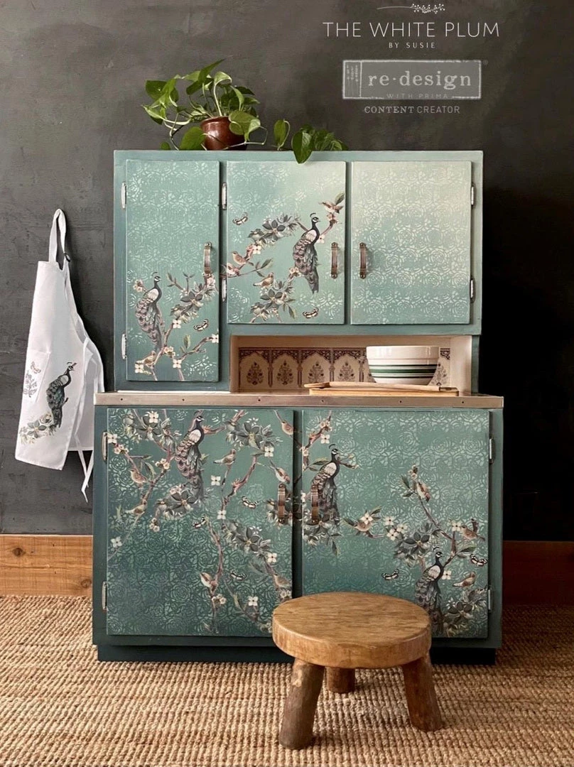 Prima Re-Design Avian Sanctuary Peacock Transfer Redesign With Prima 9 Prima Re-Design Avian Sanctuary Peacock Transfer Redesign With Prima