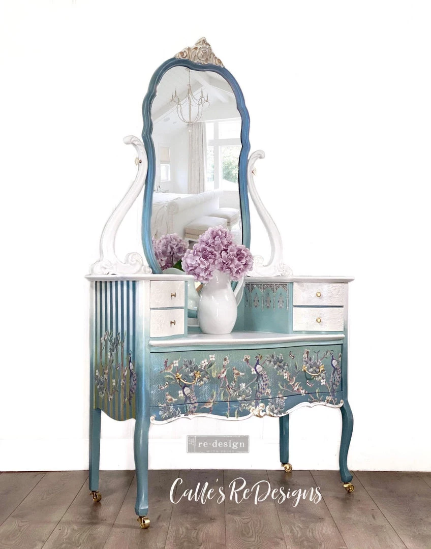 Prima Re-Design Avian Sanctuary Peacock Transfer Redesign With Prima 12 Prima Re-Design Avian Sanctuary Peacock Transfer Redesign With Prima