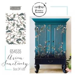 Prima Re-Design Avian Sanctuary Peacock Transfer Redesign With Prima 14 Prima Re-Design Avian Sanctuary Peacock Transfer Redesign With Prima