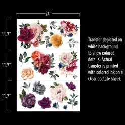 Prima Re-Design Decor Transfers Beautiful Things Transfer Redesign With Prima