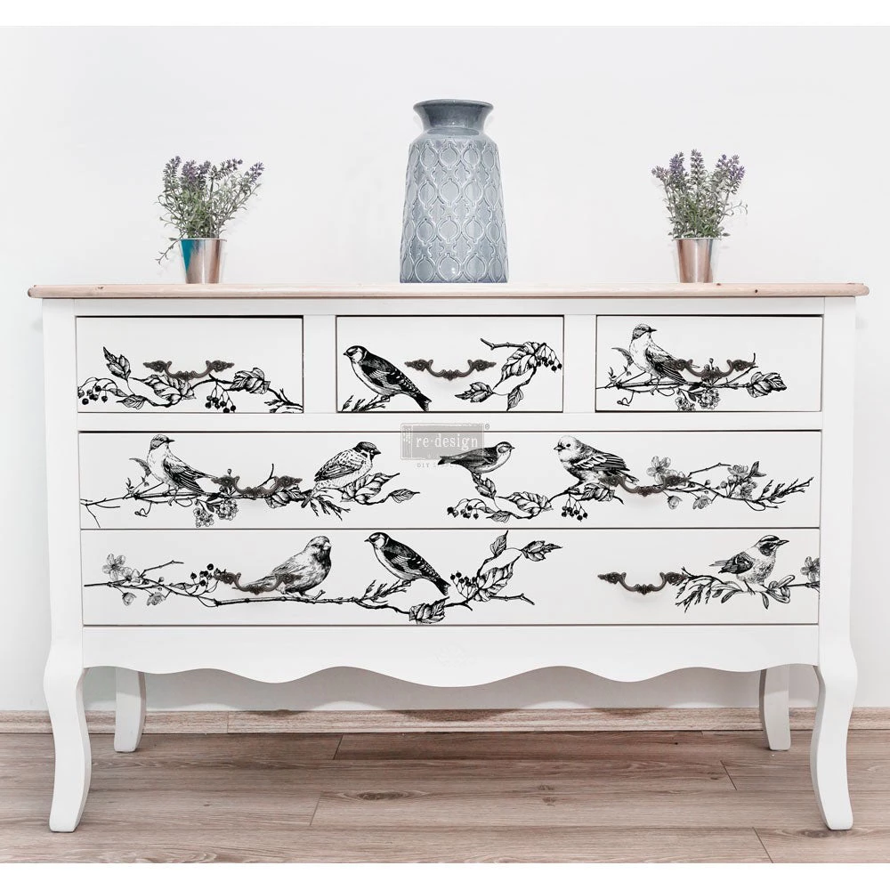 Prima Re-Design Birds & Berries Transfer Redesign With Prima – TOTAL SHEET SIZE 24″ X 34″, CUT INTO 3 SHEETS 6 Prima Re-Design Birds & Berries Transfer Redesign With Prima – TOTAL SHEET SIZE 24″ X 34″, CUT INTO 3 SHEETS