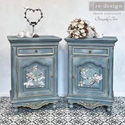 Prima Re-Design Decor Transfers Blossom Flight Redesign With Prima – TOTAL SHEET SIZE 24″ X 35″, CUT INTO 3 SHEETS