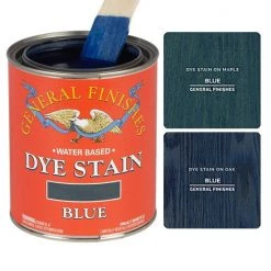 Blue Dye Stain General Finishes