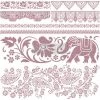 Prima Re-Design Bohemian Dreamer Stamp Redesign Decor Clear-Cling Stamp