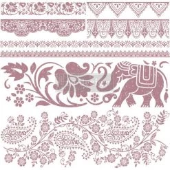 Prima Re-Design Bohemian Dreamer Stamp Redesign Decor Clear-Cling Stamp