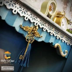 Prima Re-Design CeCe Border Lace Silicone Mold Redesign With Prima Decor Mould